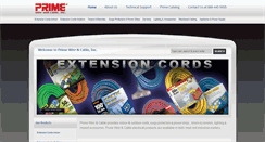 Desktop Screenshot of primewirecable.com